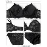 ノーブルシアーブロッサム脇高ブラジャー&フルバックショーツ | Dazzy | 詳細画像10 