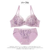 フェミニンメロウブロッサムブラジャー&フルバックショーツ | Dazzy | 詳細画像7 