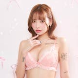 ラブリーパステルフリルブラジャー&Tバックショーツ | Dazzy | 詳細画像4 