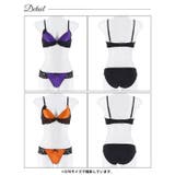 [EFサイズ] ナイトメアレースブラジャー&フルバックショーツ | Dazzy | 詳細画像9 