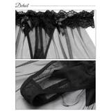 チュールリボンベールTバックショーツ単品 | Dazzy | 詳細画像8