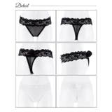 スウィートバニーレースTバックショーツ単品 | Dazzy | 詳細画像7