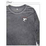 ハートカウモチーフ長袖トップス&ロングパンツルームウェア | Dazzy | 詳細画像11 