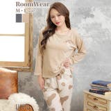 ハートカウモチーフ長袖トップス&ロングパンツルームウェア | Dazzy | 詳細画像5 