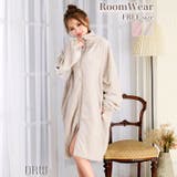 ジップアップモコモコワンピースルームウェア | Dazzy | 詳細画像2 