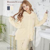 モコモコハイネックロゴトップス&パンツルームウェア | Dazzy | 詳細画像2 