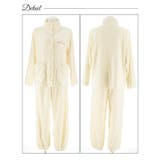 モコモコハイネックロゴトップス&パンツルームウェア | Dazzy | 詳細画像9 