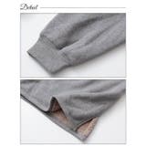 カジュアルロゴフラワー長袖ワンピースルームウェア | Dazzy | 詳細画像10 