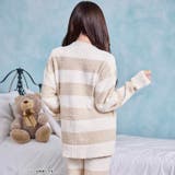 モールニットボーダーカーディガンルームウェア | Dazzy | 詳細画像5 