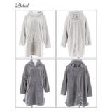 くま耳フードもこもこワンピースルームウェア | Dazzy | 詳細画像10 