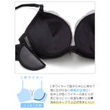 [EFサイズ] エレガントチュールブーケブラジャー&フルバックショーツ | Dazzy | 詳細画像8 