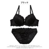 シックフローラルレースブラジャー&フルバックショーツ | Dazzy | 詳細画像7 
