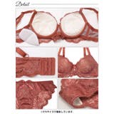 [GHサイズ] レーシィスカラップブラジャー&バック透けフルバックショーツ | Dazzy | 詳細画像11 