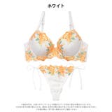 フローラブルームガーデンブラジャー&サイド紐バック透けTバックショーツ [三上悠… | Dazzy | 詳細画像8 
