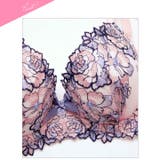 [EFサイズ] ロマンティックシャイニーローズブラジャー&フルバックショーツ | Dazzy | 詳細画像10 