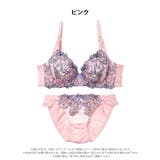 [EFサイズ] ロマンティックシャイニーローズブラジャー&フルバックショーツ | Dazzy | 詳細画像8 