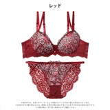 [EFサイズ]ルミエールディープフラワーブラジャー&バック透けフルバックショーツ… | Dazzy | 詳細画像8 