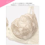 [EFサイズ] プリンセスグリッターローズブラジャー&バック透けフルバックショー… | Dazzy | 詳細画像10 