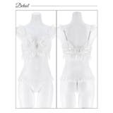 ドレッシーチュールフリルブラジャー&Tバックショーツ | Dazzy | 詳細画像10 