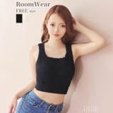 [ノンワイヤー] もこもこガーリーブラジャー単品 | Dazzy | 詳細画像1 