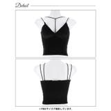 コードデザインベロアキャミソール | Dazzy | 詳細画像6