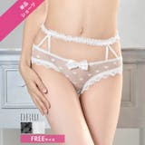 ドットリボンガーターポイントフルバックショーツ単品 | Dazzy | 詳細画像2 