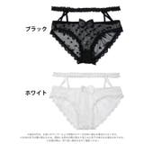 ドットリボンガーターポイントフルバックショーツ単品 | Dazzy | 詳細画像6 