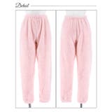 フェミニンもこもこトップス&ロングパンツルームウェア | Dazzy | 詳細画像8