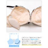 グラマラスローズブルームブラジャー&フルバックショーツ | Dazzy | 詳細画像11 