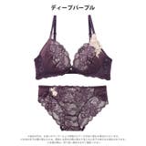 [三上悠亜着用]クラシックレーシィローズブラジャー&バック透けフルバックショーツ | Dazzy | 詳細画像9 