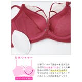 [3点セット][EFサイズ]レーシィエレガントコード脇高ブラジャー&フルバック&… | Dazzy | 詳細画像9 