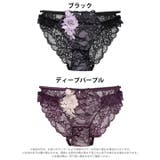 クラシックレーシィローズバック透けフルバックショーツ単品[おそろいショーツ] | Dazzy | 詳細画像6 