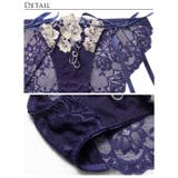 エターナル リッチローズバック透け選べるショーツ[おそろいショーツ] | Dazzy | 詳細画像6 