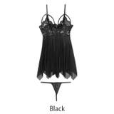 [CARRIEFRANCA]ヌーディレースコードベビードール | Dazzy | 詳細画像11 