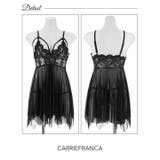 [CARRIEFRANCA]ヌーディレースコードベビードール | Dazzy | 詳細画像6 