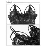 [CARRIEFRANCA]ヌーディレースコードベビードール | Dazzy | 詳細画像9 