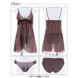 ロイヤルハートチュールレースベビードール | Dazzy | 詳細画像11 