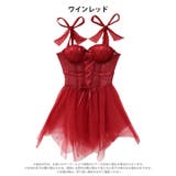 レースアップリボンショルダーベビードール | Dazzy | 詳細画像7 