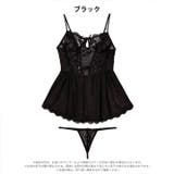 ヌーディサテンレースベビードール | Dazzy | 詳細画像6 