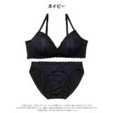 [ノンワイヤー]チュールウィンクハートブラジャー&フルバックショーツ | Dazzy | 詳細画像9 