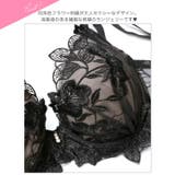 [三上悠亜着用]ノーブルボタニカルエンブロイダリー脇高ブラジャー&サイド紐バック… | Dazzy | 詳細画像10 