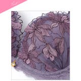 ミステリアスブロッサムレーシィ脇高ブラジャー＆フルバックショーツ | Dazzy | 詳細画像12 