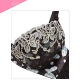 フェミニンバタフライエンブロイダリーブラジャー＆フルバックショーツ | Dazzy | 詳細画像10 