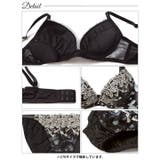 フェミニンバタフライエンブロイダリーブラジャー＆フルバックショーツ | Dazzy | 詳細画像14 