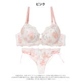 ピュアブロッサムベールブラジャー&Tバックショーツ | Dazzy | 詳細画像8 