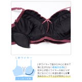 グロリアスブルームフリルブラジャー&バック透けTバックショーツ | Dazzy | 詳細画像11 