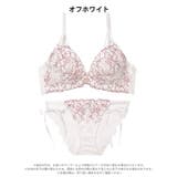 [かとゆり着用]レディブーケエンブロイダリーブラジャー＆バック透けフルバックショ… | Dazzy | 詳細画像10 