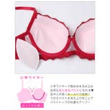 [EFサイズ]スウィートハートチャーミーブラジャー＆フルバックショーツ | Dazzy | 詳細画像11 