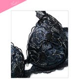 【三上悠亜着用】ディープノクターンフラワーブラジャー&Tバックショーツ | Dazzy | 詳細画像10 