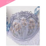 フルールリボンチュールブラジャー＆フルバックショーツ | Dazzy | 詳細画像11 